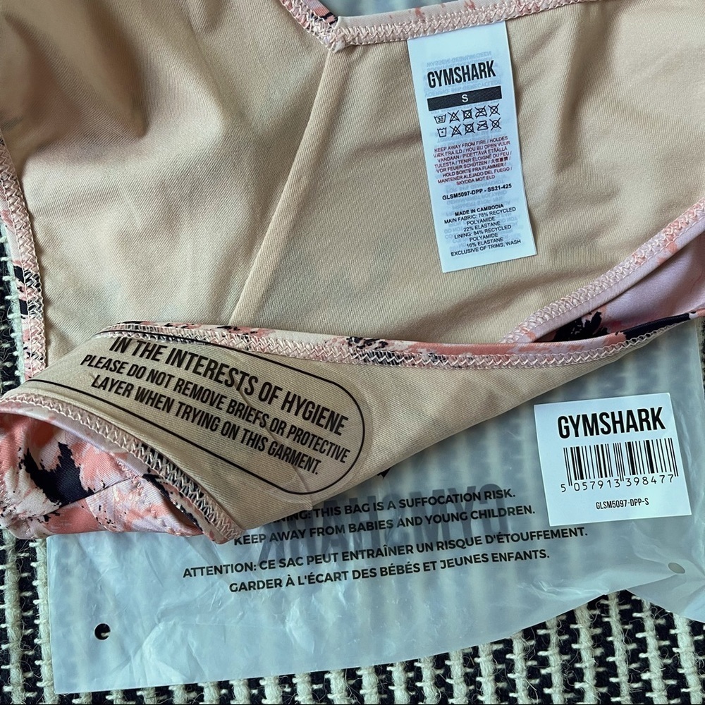 GYMSHARK V SHAPED BIKINI BOTTOMS ONLY - Picture 3 of 6